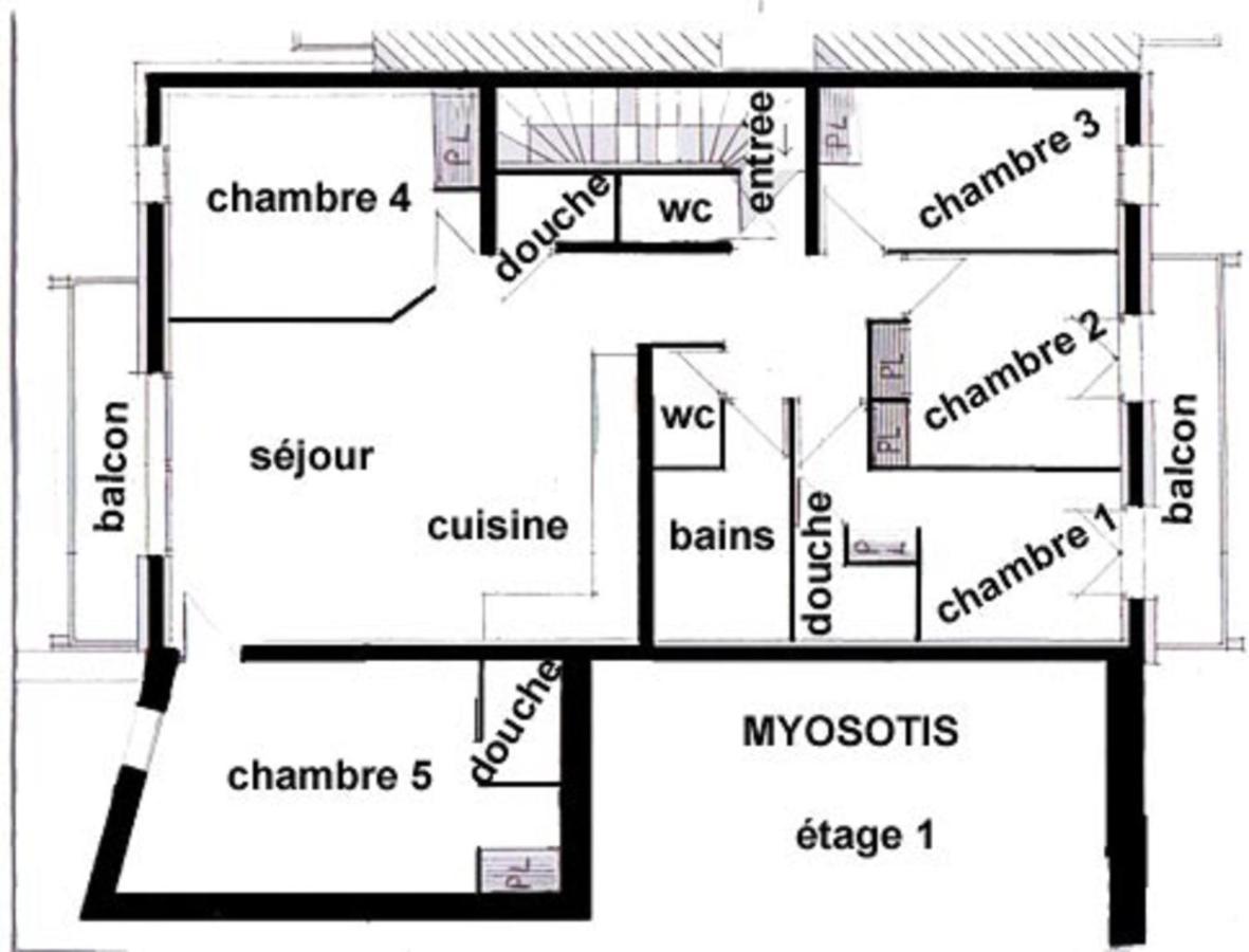 Appartement Myosotis Pour 10 Personnes Saint-Martin-de-Belleville Zewnętrze zdjęcie